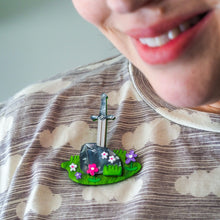 Load image into Gallery viewer, Once and Future Brooch - Erstwilder x Pete Cromer 'Fairy Tales' Part 2