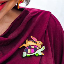 Load image into Gallery viewer, Lesson Learned Brooch - Erstwilder x Pete Cromer 'Fairy Tales' Part 2