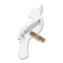 Load image into Gallery viewer, Carnaboo the Cockatoo Brooch - Erstwilder 15th Birthday Fan Favourites