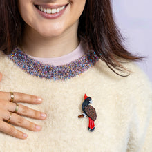 Load image into Gallery viewer, Carnaboo the Cockatoo Brooch - Erstwilder 15th Birthday Fan Favourites