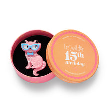 Load image into Gallery viewer, Elissa the Indie Cat Brooch - Erstwilder 15th Birthday Fan Favourites