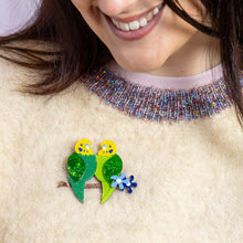 Load image into Gallery viewer, Best Budgies Brooch - Erstwilder 15th Birthday Fan Favourites