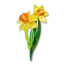 Load image into Gallery viewer, Garden Goddess Daffodil Brooch - Erstwilder 15th Birthday Fan Favourites