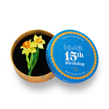Load image into Gallery viewer, Garden Goddess Daffodil Brooch - Erstwilder 15th Birthday Fan Favourites