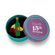 Load image into Gallery viewer, Rouge ou Blanc? Brooch - Erstwilder 15th Birthday Fan Favourites
