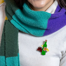 Load image into Gallery viewer, Rouge ou Blanc? Brooch - Erstwilder 15th Birthday Fan Favourites