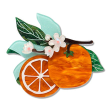 Load image into Gallery viewer, Orange Crush Brooch - Erstwilder 15th Birthday Fan Favourites