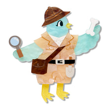 Load image into Gallery viewer, Dr. Fossil Brooch - Erstwilder Wild at Work