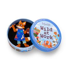 Load image into Gallery viewer, Fine Art Frankie Brooch - Erstwilder Wild at Work
