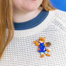 Load image into Gallery viewer, Fine Art Frankie Brooch - Erstwilder Wild at Work