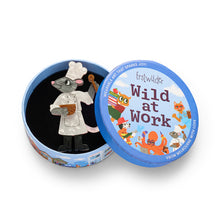 Load image into Gallery viewer, Chez Raton Brooch - Erstwilder Wild at Work