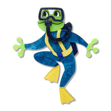 Load image into Gallery viewer, Slick Swimmer Brooch - Erstwilder Wild at Work