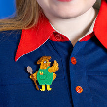 Load image into Gallery viewer, Coop Boss Brooch - Erstwilder Wild at Work