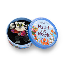 Load image into Gallery viewer, Morgan's Monologue Brooch - Erstwilder Wild at Work