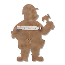 Load image into Gallery viewer, Foreman Grizzly Brooch - Erstwilder Wild at Work