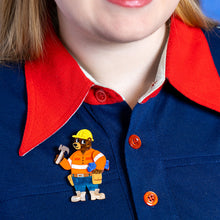 Load image into Gallery viewer, Foreman Grizzly Brooch - Erstwilder Wild at Work
