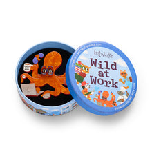 Load image into Gallery viewer, Ollie Inkwell Brooch - Erstwilder Wild at Work
