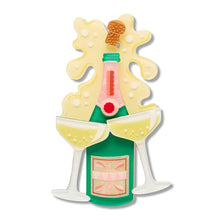 Load image into Gallery viewer, Raise a Glass Brooch - Erstwilder Celebrations