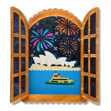 Load image into Gallery viewer, Fireworks Far &amp; Wide Brooch - Erstwilder Celebrations