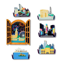 Load image into Gallery viewer, Fireworks Far &amp; Wide Brooch - Erstwilder Celebrations