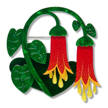 Load image into Gallery viewer, Common Correa Brooch - Erstwilder x Royal Botanic Gardens Victoria
