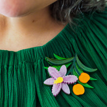Load image into Gallery viewer, Wombat Berry Brooch - Erstwilder x Royal Botanic Gardens Victoria