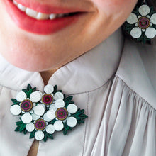 Load image into Gallery viewer, Mānuka Brooch - Erstwilder x Royal Botanic Gardens Victoria