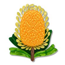 Load image into Gallery viewer, Mountain Banksia Brooch - Erstwilder x Royal Botanic Gardens Victoria