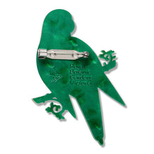 Load image into Gallery viewer, Musk Lorikeet Brooch - Erstwilder x Royal Botanic Gardens Victoria