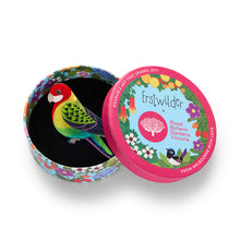 Load image into Gallery viewer, Eastern Rosella Brooch - Erstwilder x Royal Botanic Gardens Victoria