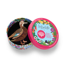 Load image into Gallery viewer, Pacific Black Duck Brooch - Erstwilder x Royal Botanic Gardens Victoria