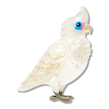 Load image into Gallery viewer, Little Corella Brooch - Erstwilder x Royal Botanic Gardens Victoria