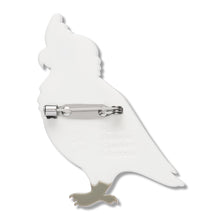 Load image into Gallery viewer, Little Corella Brooch - Erstwilder x Royal Botanic Gardens Victoria