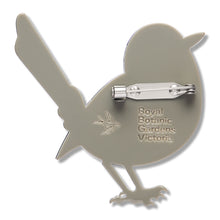 Load image into Gallery viewer, Superb Fairy Wren Brooch - Erstwilder x Royal Botanic Gardens Victoria