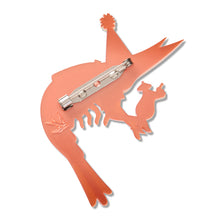 Load image into Gallery viewer, Pascal the Party Prawn Brooch - Erstwilder Pascal’s Prawn Parade