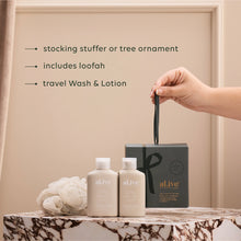 Load image into Gallery viewer, Sea Cotton &amp; Coconut Body Care Ornament - al.ive body