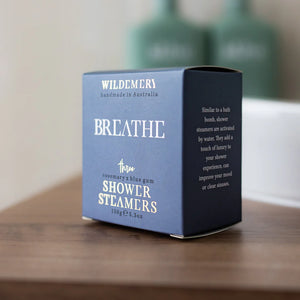 3 x Breathe Shower Steamers