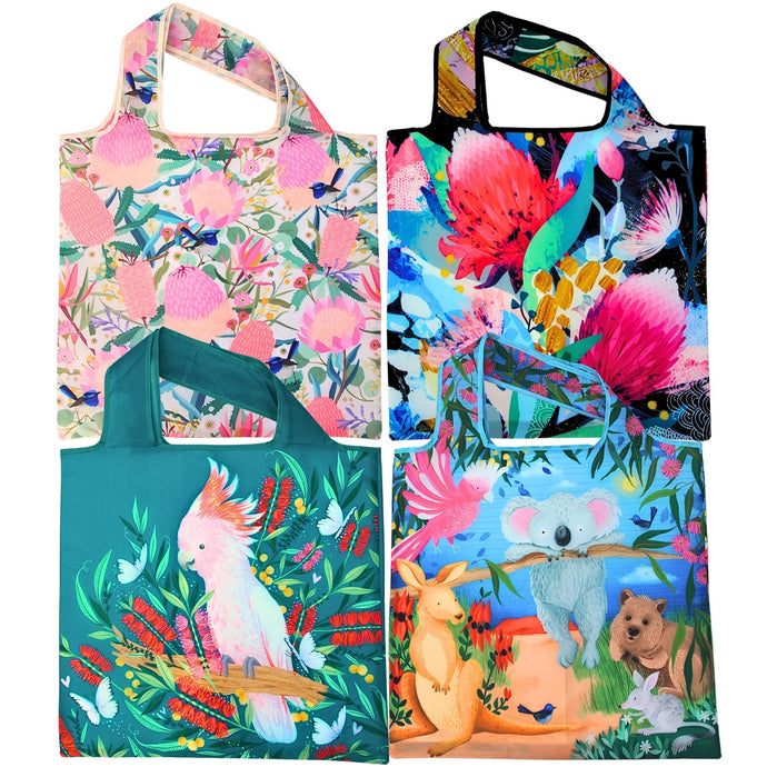 100% Recycled Shopping Bag - Australian Bliss