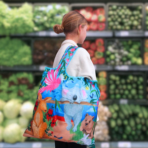100% Recycled Shopping Bag - Australian Bliss