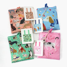 Load image into Gallery viewer, 100% Recycled Shopping Bag - Paws and Claws