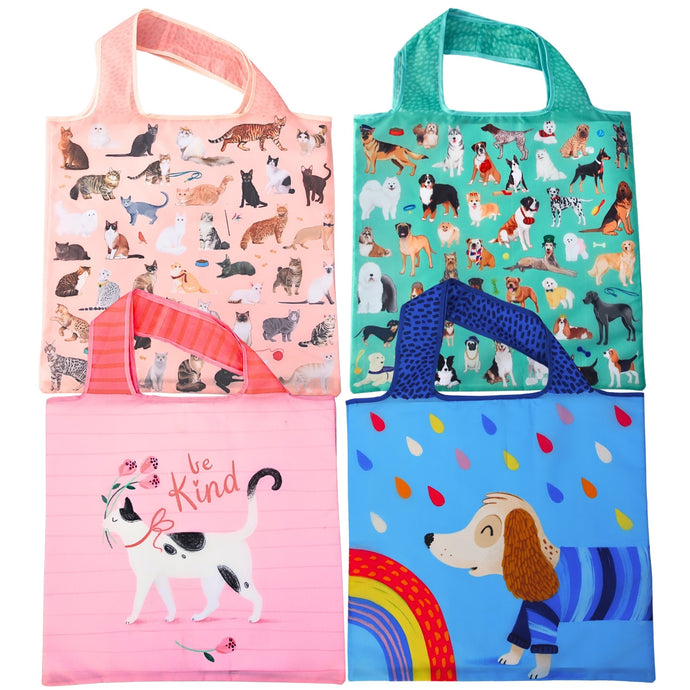 100% Recycled Shopping Bag - Paws and Claws