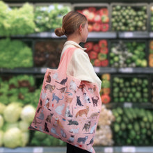 Load image into Gallery viewer, 100% Recycled Shopping Bag - Paws and Claws
