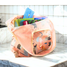 Load image into Gallery viewer, 100% Recycled Shopping Bag - Paws and Claws
