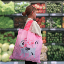 Load image into Gallery viewer, 100% Recycled Shopping Bag - Paws and Claws