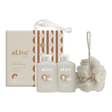 Load image into Gallery viewer, Calming Oatmeal Baby Care Travel Ornament - al.ive body