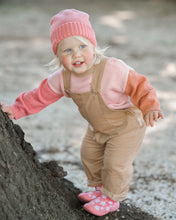 Load image into Gallery viewer, Driftwood Corduroy Quincy Baby Overalls - Toshi