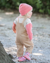 Load image into Gallery viewer, Driftwood Corduroy Quincy Baby Overalls - Toshi