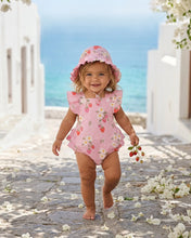 Load image into Gallery viewer, Blossom Strawberry Fields Baby Romper - Toshi