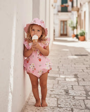 Load image into Gallery viewer, Blossom Strawberry Fields Baby Romper - Toshi