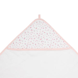 Pink Petals Hooded Baby Towel